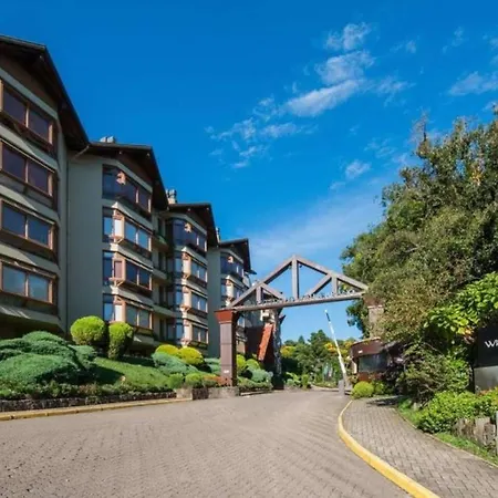 Flat Com Acesso Ao Hotel Ws Gramado Exterior foto